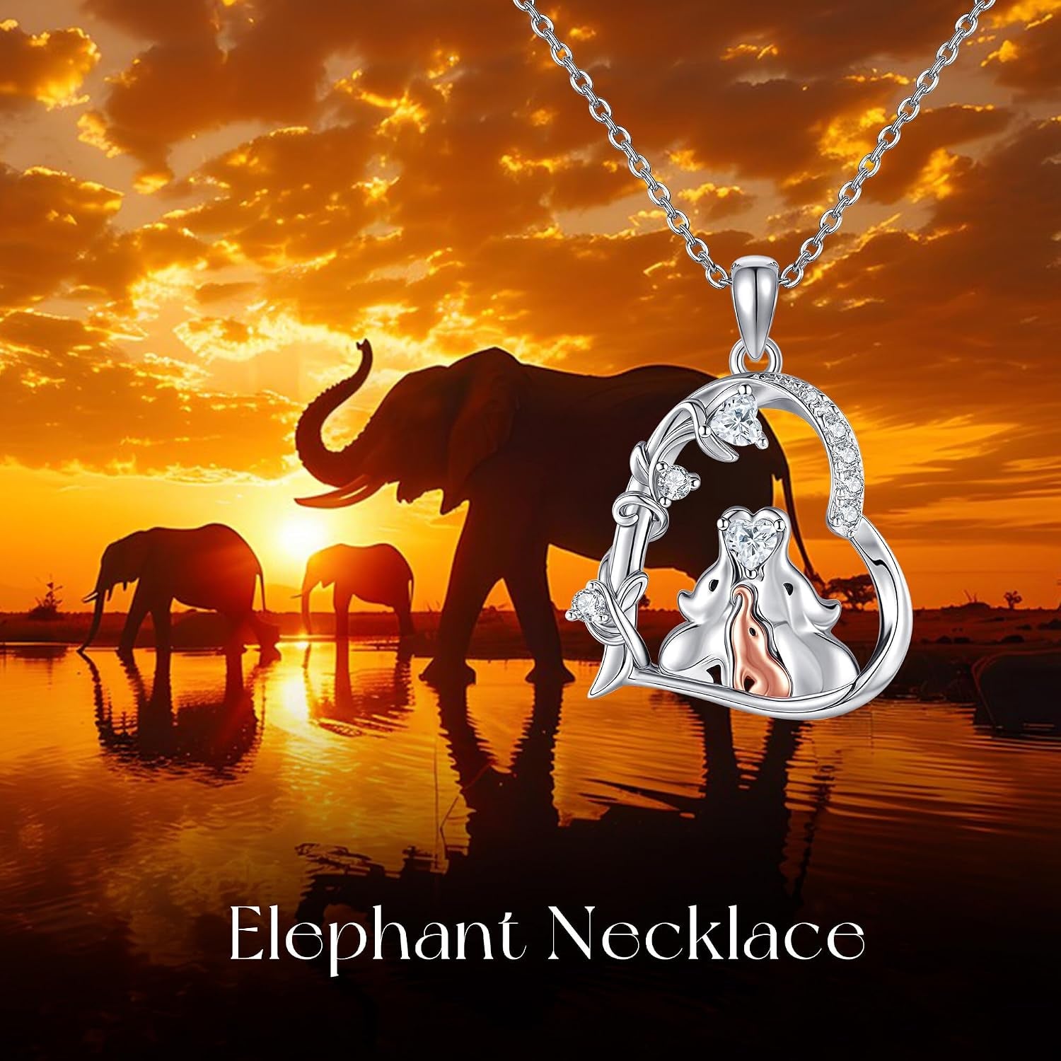 Phoenix/Yorkie/Dragonfly/Penguin/Corgi/Dog/Butterfly/Highland Cow/Duck/Capybara/Starfish/Panda/Raccoon/Bee/Black Cat/Elephant/Pig/Raven/Chicken Sterling Silver Necklace Animals Jewelry Gifts for Women