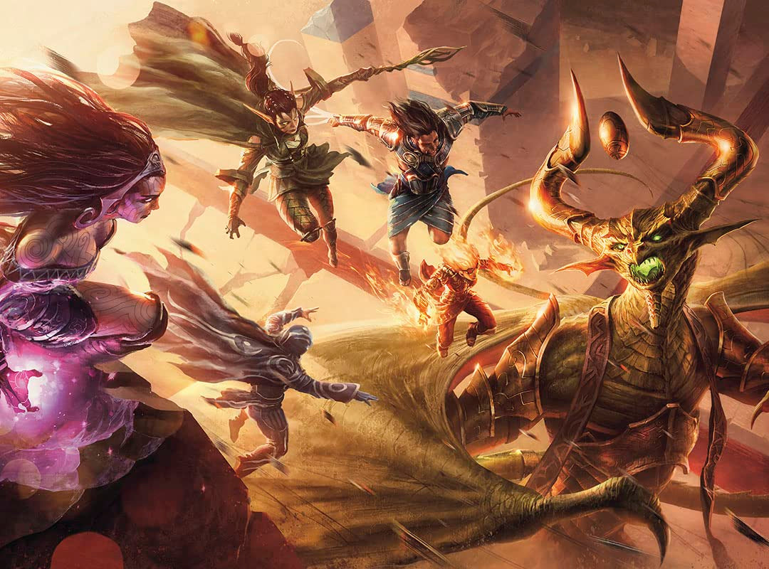 Magic: the Gathering 1,000-Piece Puzzle: War of the Spark: a Magic: the Gathering Jigsaw Puzzle: Jigsaw Puzzles for Adults