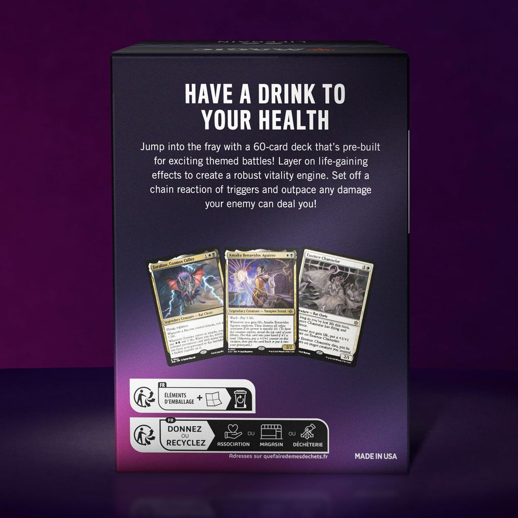 Magic: the Gathering 60-Card Theme Deck - Lifegain (1 Ready-To-Play Deck, 1 Deck Box, 5 Tokens)