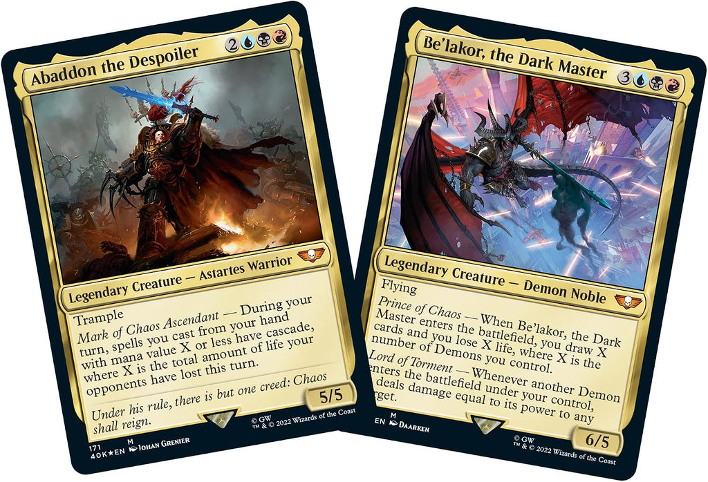 Magic: the Gathering Universes Beyond: Warhammer 40,000 Commander Deck – the Ruinous Powers