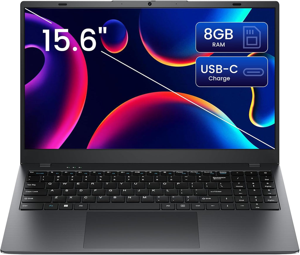 14 Inch Laptop Computer - 8GB RAM 128GB SSD Laptops with Pentium Gold 6500Y (Up to 3.4Ghz), FHD IPS Screen, USB C, USB 3.2, HDMI, Lightweight Portable Laptops for Students, Work and Travel