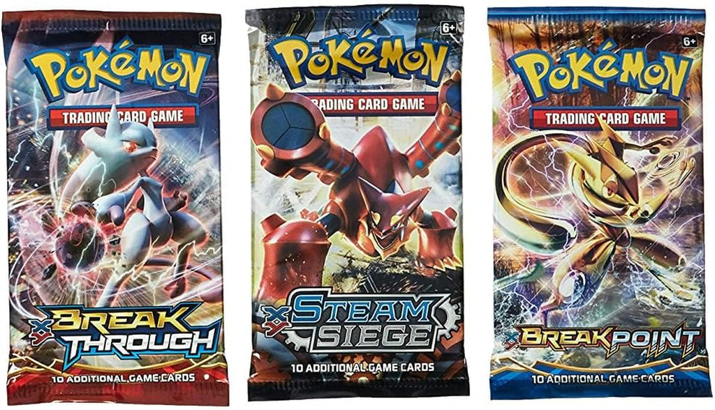 Pokemon TCG 3 Booster Packs, 30 Cards Total, Value Pack with 3 Blister Packs, 100% Authentic, Random Chance at Rares & Holofoils