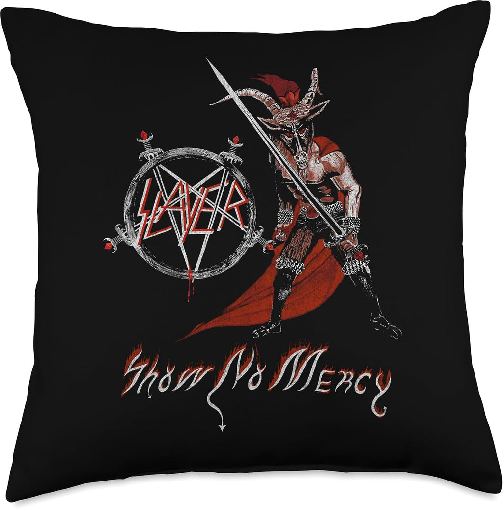 Show No Mercy Throw Pillow