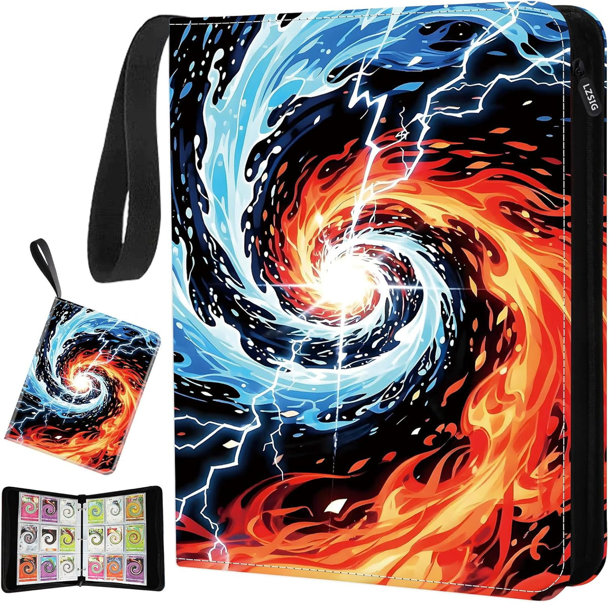 9-Pocket Card Binder for Pokemon Cards - Can Hold 1008 Cards