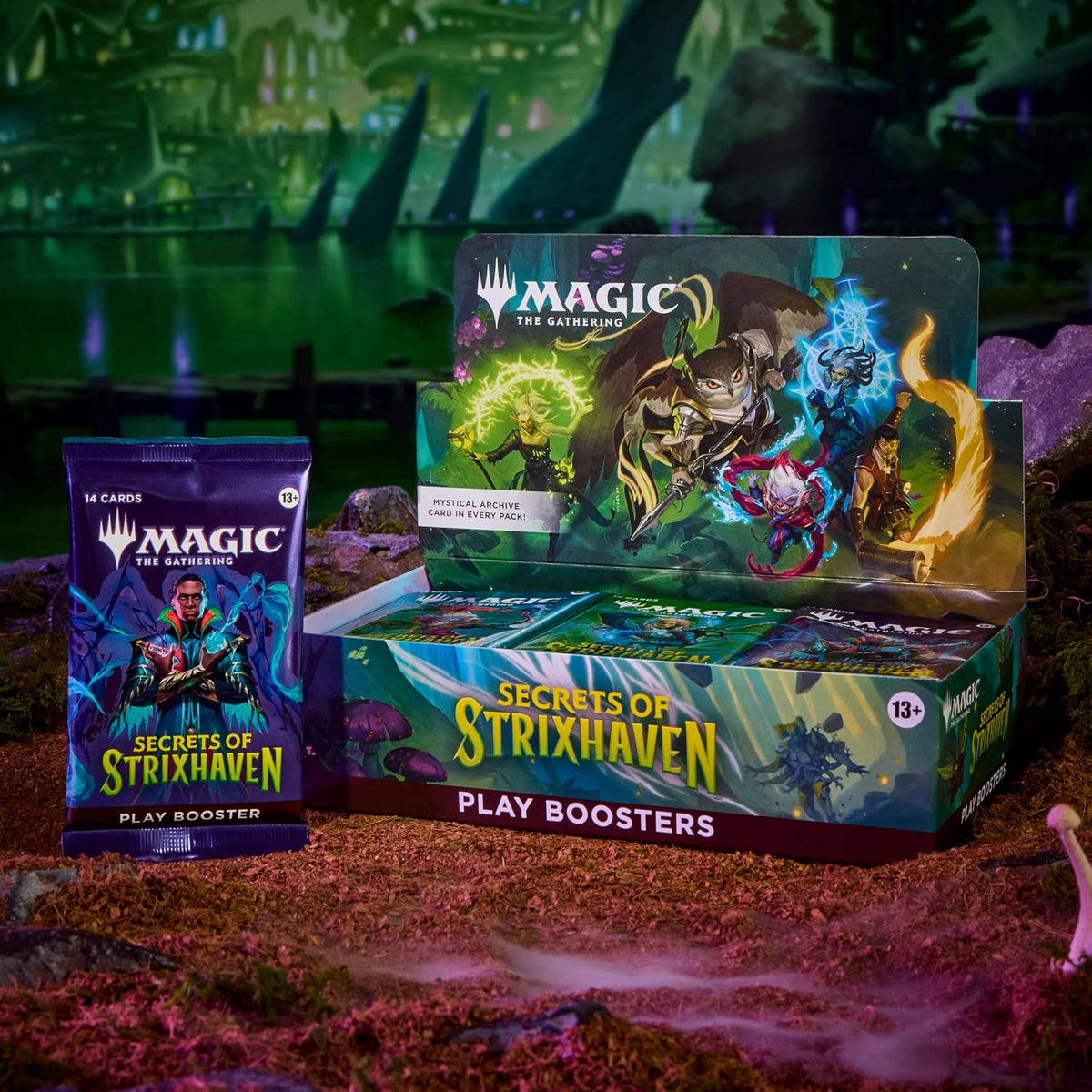 Magic: the Gathering Secrets of Strixhaven - Play Booster Box (30 Packs)