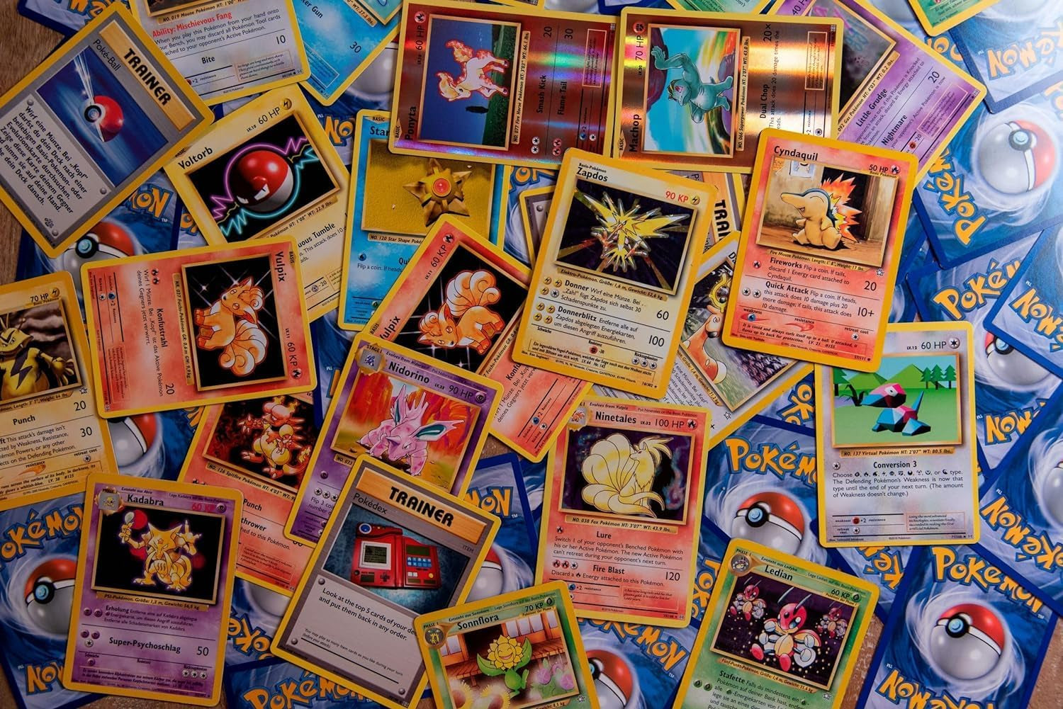 50 Pokemon Cards plus a Rare Legendary Pokemon Card | Bundle with LCC Deck Box