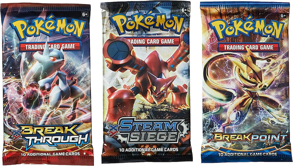 Pokemon TCG 3 Booster Packs, 30 Cards Total, Value Pack with 3 Blister Packs, 100% Authentic, Random Chance at Rares & Holofoils