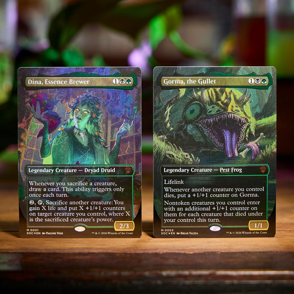 Magic: the Gathering Secrets of Strixhaven Commander Deck - Witherbloom Pestilence (100-Card Deck, Deck Box + Accessories)