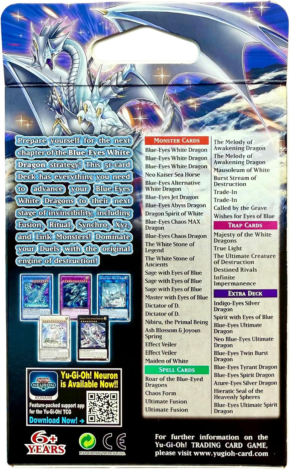 Yu-Gi-Oh! - Structure Deck: Blue-Eyes White Destiny (Unlimited)