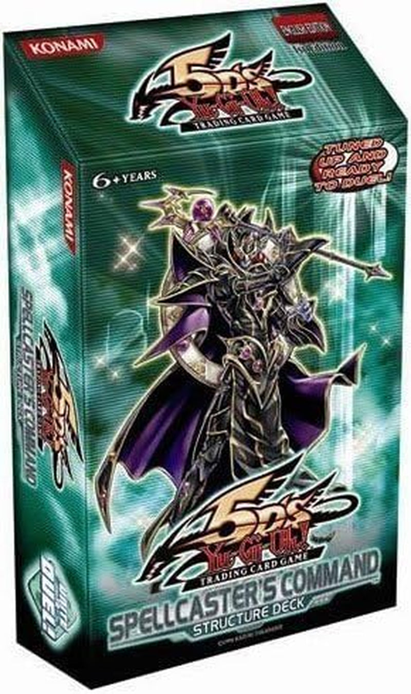 Yugioh 5D'S Spellcaster'S Command English Structure Deck [Toy]