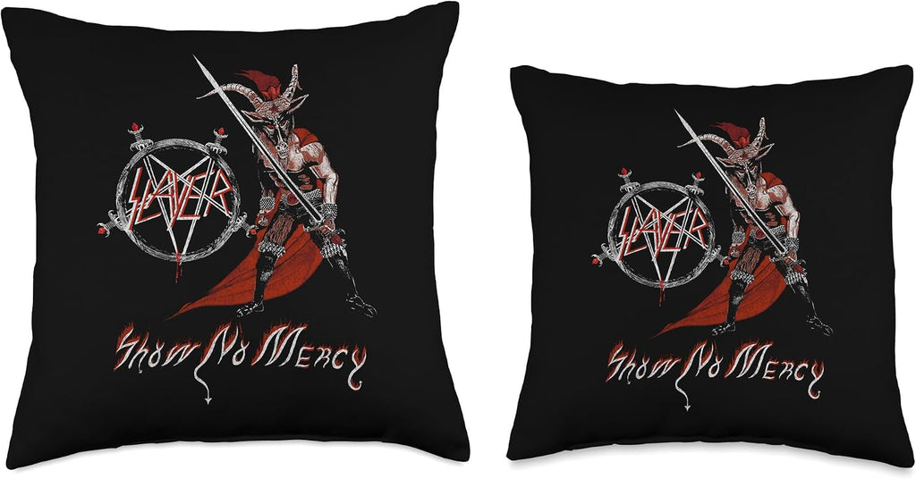 Show No Mercy Throw Pillow