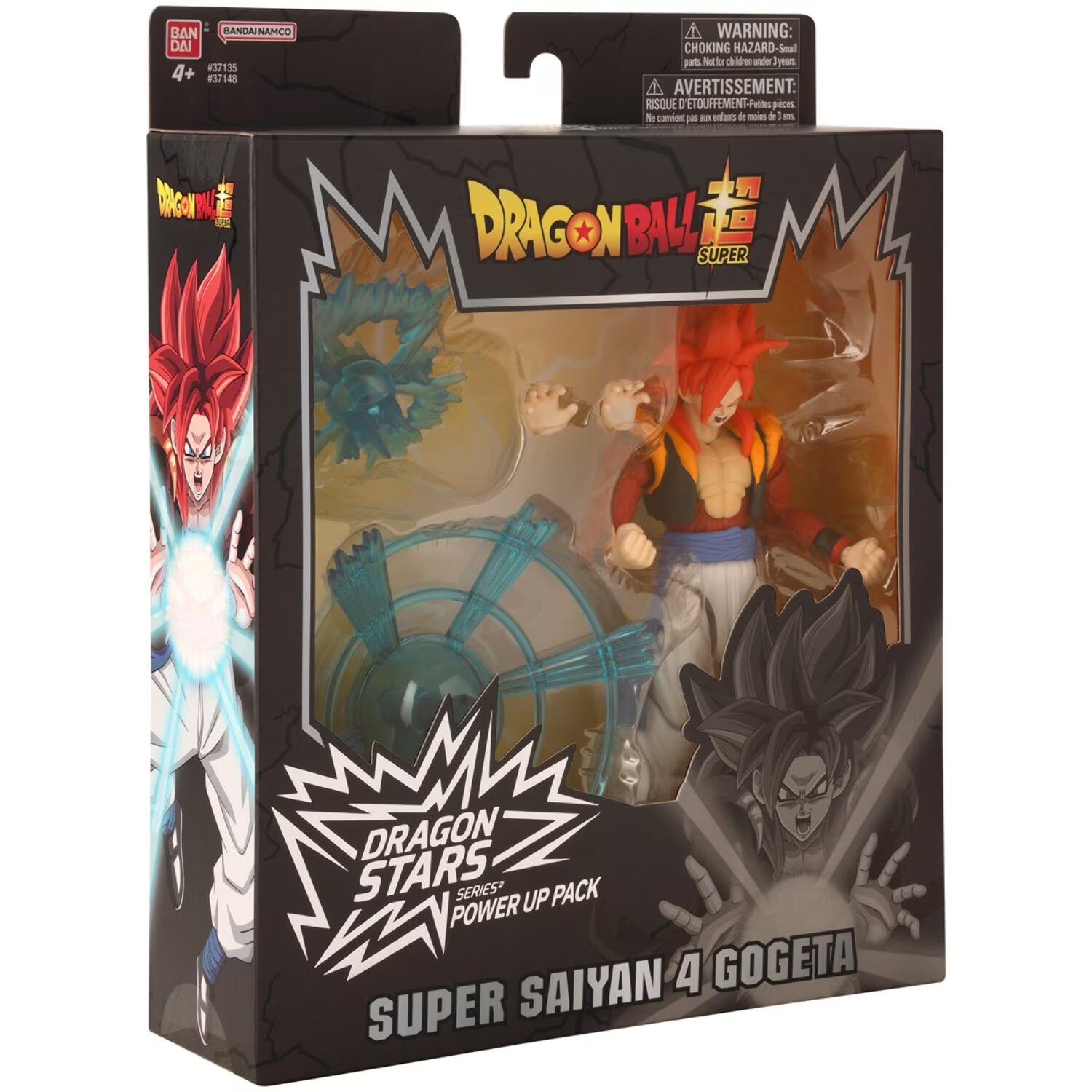 - Dragon Ball Super - Super Saiyan 4 Gogeta, Power up Pack 6.5" Action Figure Set