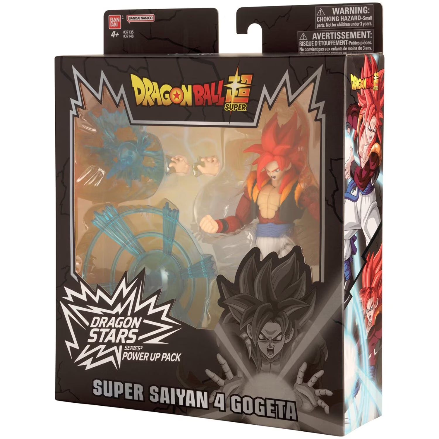 - Dragon Ball Super - Super Saiyan 4 Gogeta, Power up Pack 6.5" Action Figure Set