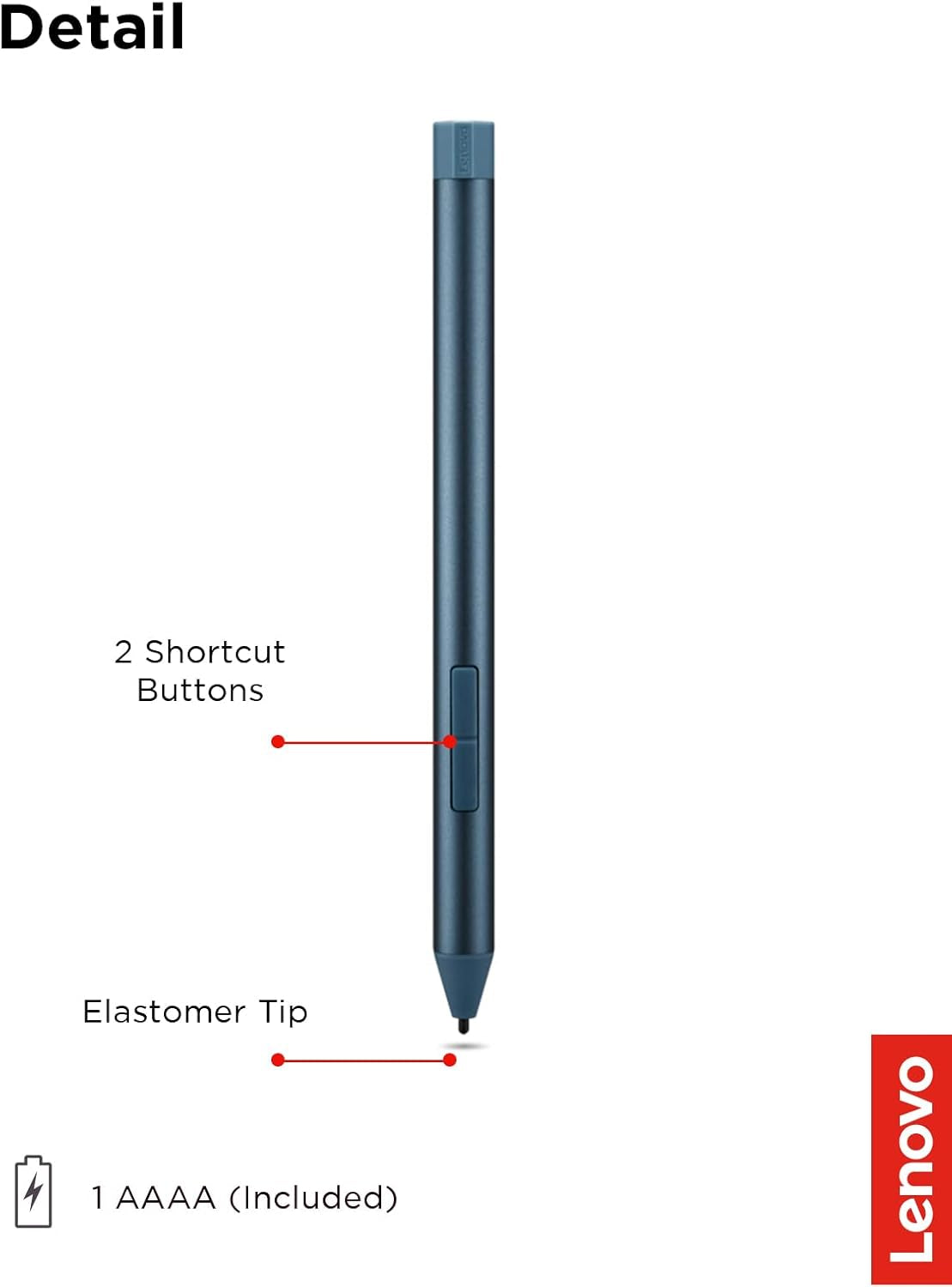 Digital Pen 3 for Laptops, Supports Multiple Protocols, Advanced Tilt Recognition, Tidal Teal