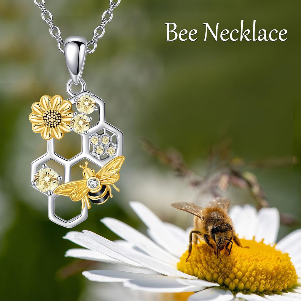Phoenix/Yorkie/Dragonfly/Penguin/Corgi/Dog/Butterfly/Highland Cow/Duck/Capybara/Starfish/Panda/Raccoon/Bee/Black Cat/Elephant/Pig/Raven/Chicken Sterling Silver Necklace Animals Jewelry Gifts for Women