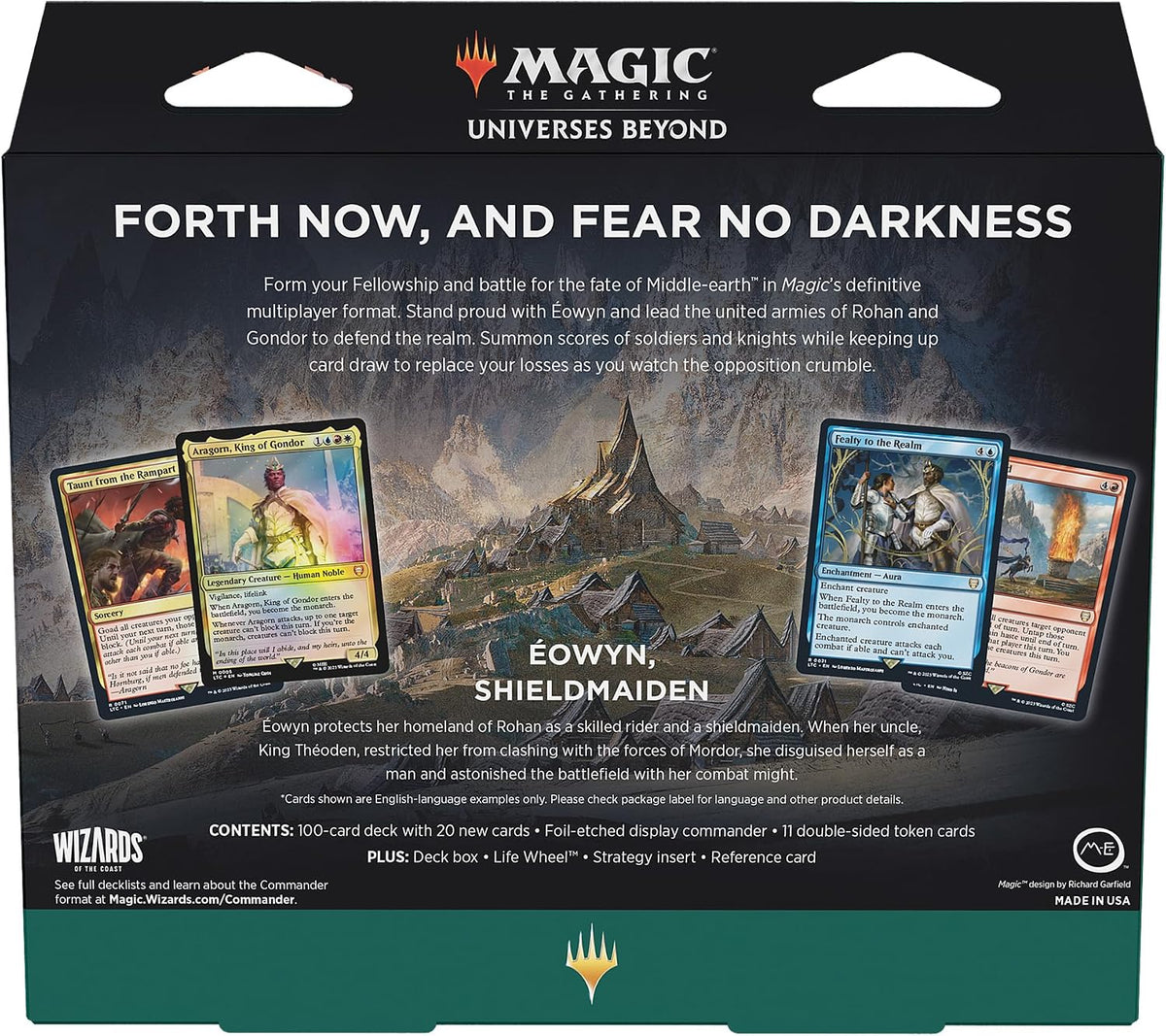 Magic: the Gathering the Lord of the Rings: Tales of Middle-Earth Commander Deck - Riders of Rohan