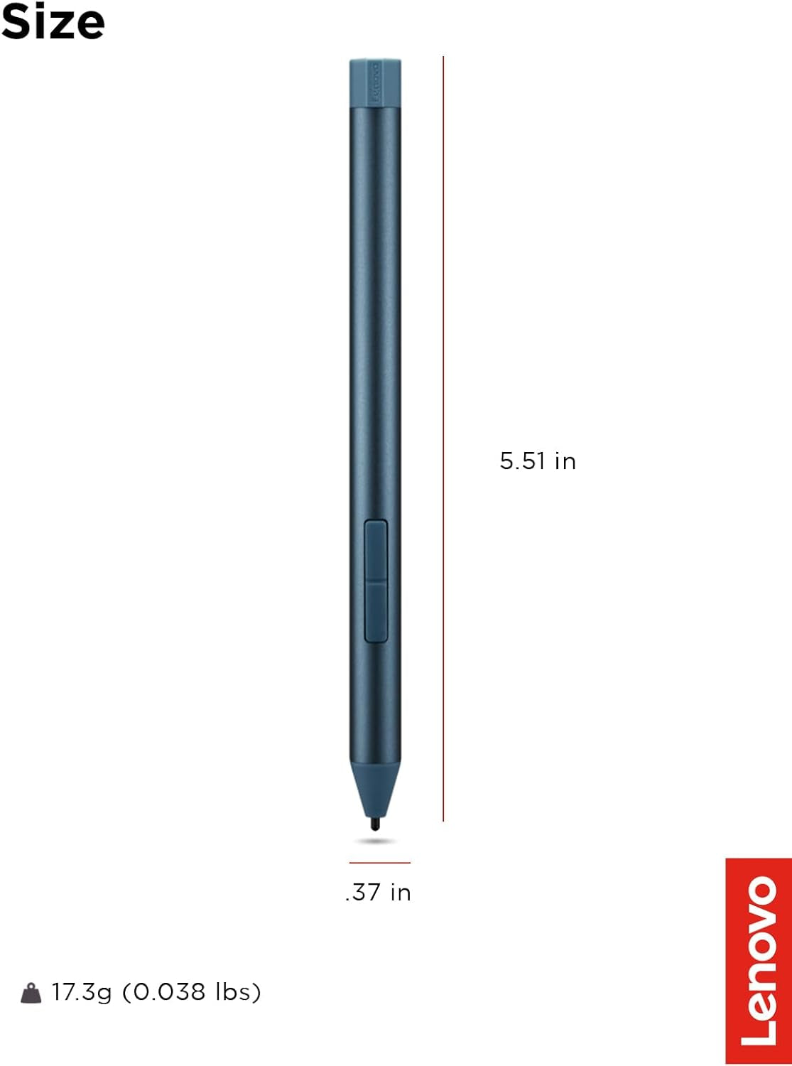 Digital Pen 3 for Laptops, Supports Multiple Protocols, Advanced Tilt Recognition, Tidal Teal