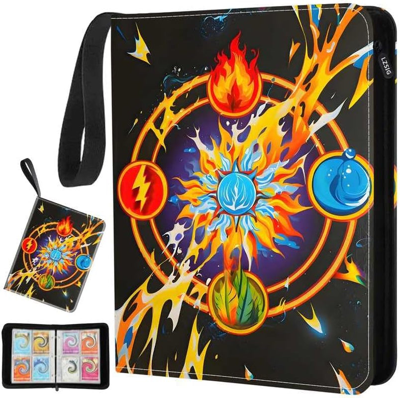 9-Pocket Card Binder for Pokemon Cards - Can Hold 1008 Cards