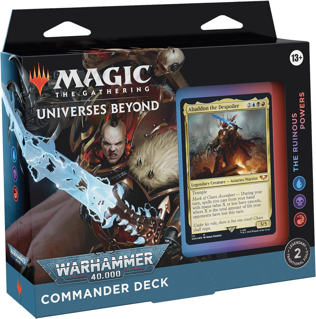 Magic: the Gathering Universes Beyond: Warhammer 40,000 Commander Deck – the Ruinous Powers