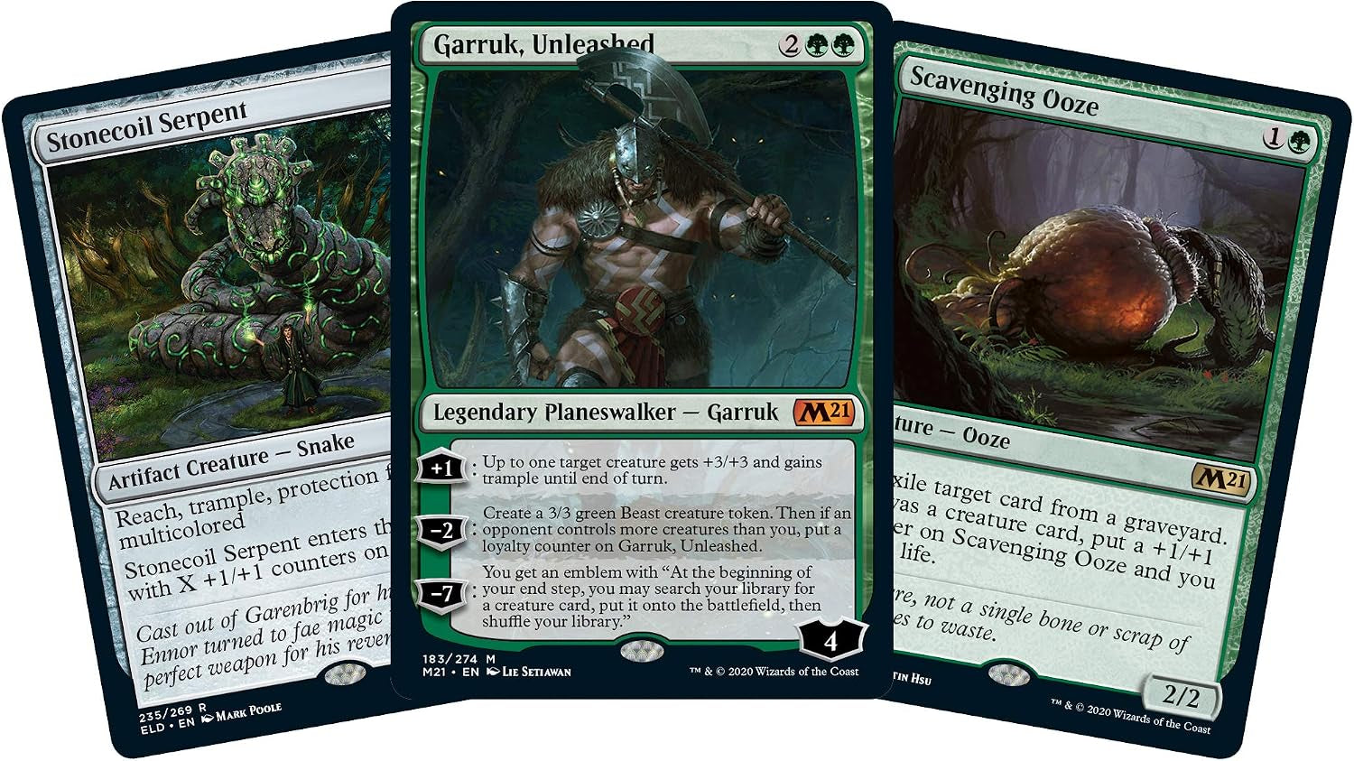 Magic: the Gathering 2021 Challenger Deck – Mono Green Stompy