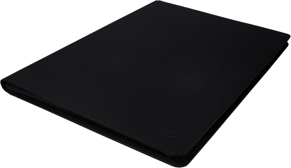 36‑Pocket Ringless Trading Card Binder – Holds 2304 Cards, Side‑Loading Black Pages, Zipper Collection Album for TCG & Sports Cards