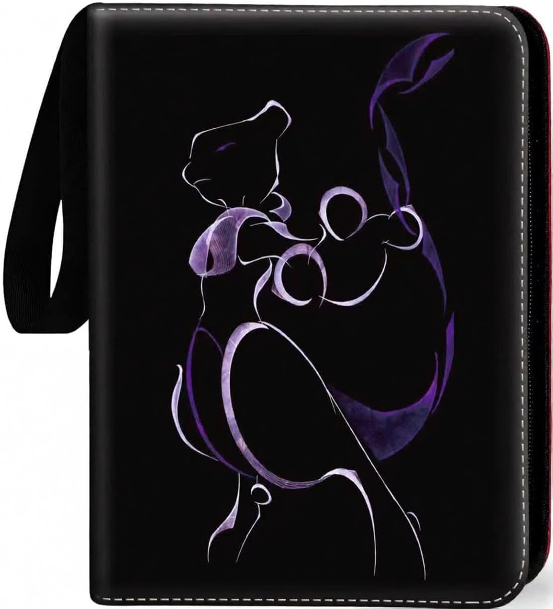 1008 Card Binder 9 Pocket Trading Card Binder with 56 Page 3-Ring Removable Sleeves, High Storage Waterproof Card Holder Collection Card Album Carrying Organizer Case for MTG TCG Cards - Double Dragon