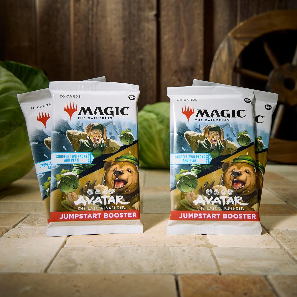 Magic: the Gathering | Avatar: the Last Airbender Jumpstart Booster Box | 24 Packs | 2-Player Card Game