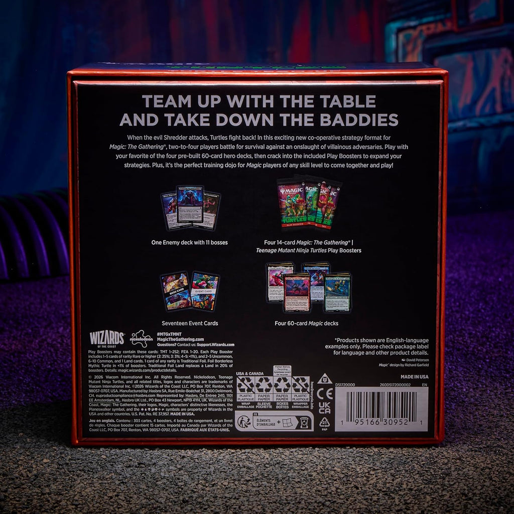 Magic: the Gathering | Teenage Mutant Ninja Turtles - Turtle Team-Up | Collectible Trading Card Game