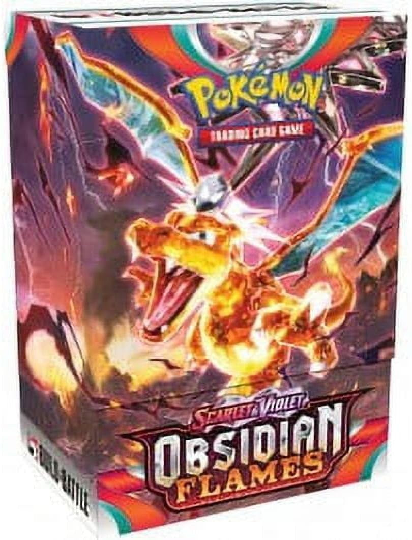Pokemon Scarlet & Violet SV03 Obsidian Flames Build & Battle Box - 4 Packs