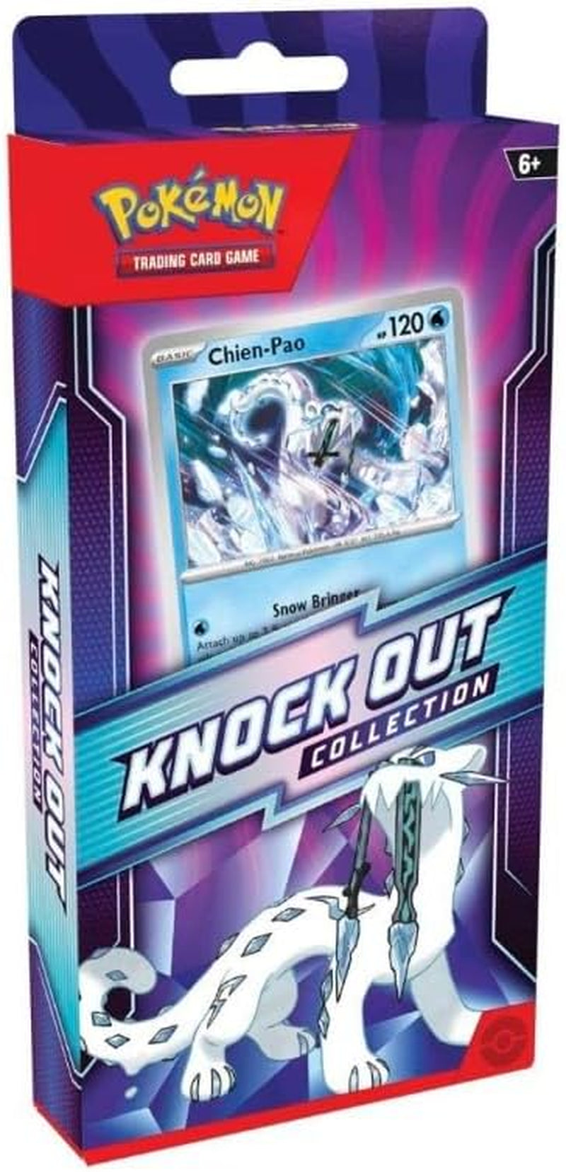 Pokemon Trading Card Game Knockout Collection - Includes Sticker Sheet, 2 Booster Packs and Foil Card (Chien-Pao)