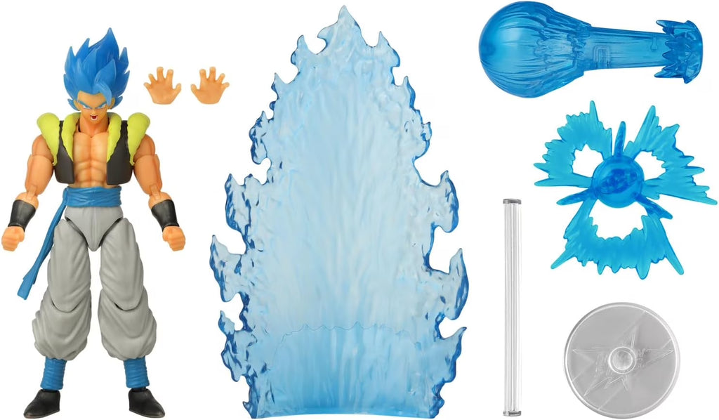 Dragon Stars Series - Dragon Ball Super - Super Saiyan Blue Gogeta [DBS Broly Ver.] Power up Pack 6.5" Action Figure Set