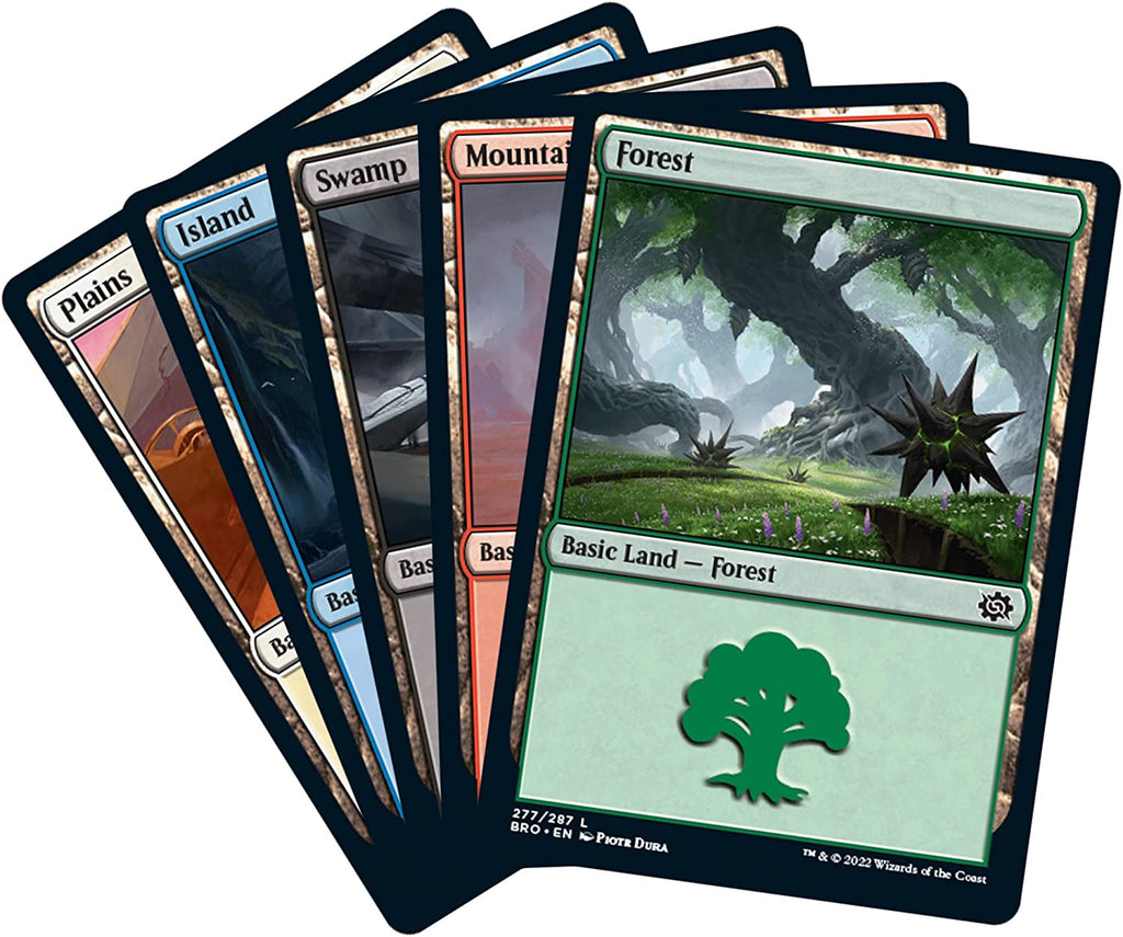 Magic: the Gathering the Brothers War Bundle | Transformers Card, 8 Set Boosters, and Accessories