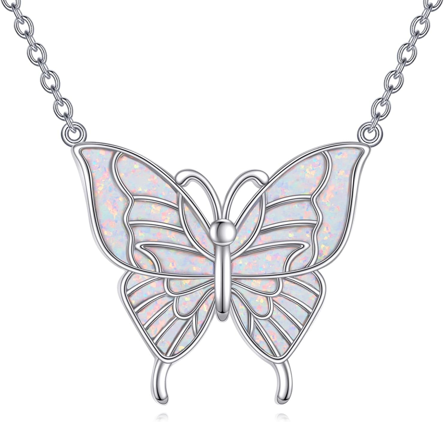 Phoenix/Yorkie/Dragonfly/Penguin/Corgi/Dog/Butterfly/Highland Cow/Duck/Capybara/Starfish/Panda/Raccoon/Bee/Black Cat/Elephant/Pig/Raven/Chicken Sterling Silver Necklace Animals Jewelry Gifts for Women