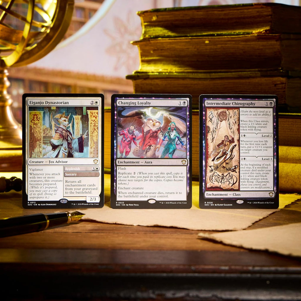 Magic: the Gathering Secrets of Strixhaven Commander Deck - Silverquill Influence (100-Card Deck, Deck Box + Accessories)