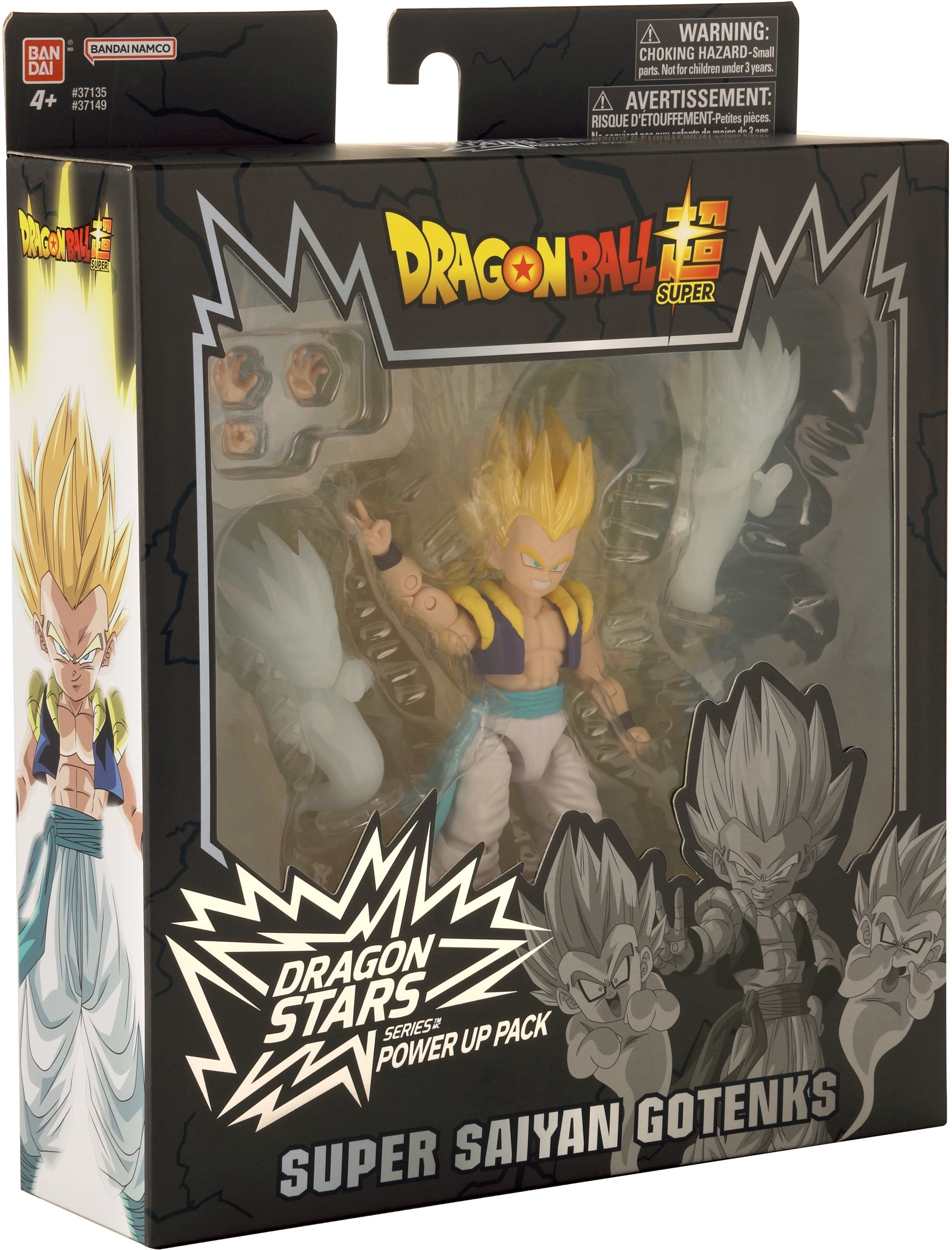 - Dragon Ball Super - Super Saiyan Gotenks, Power up Pack 6.5" Action Figure Set