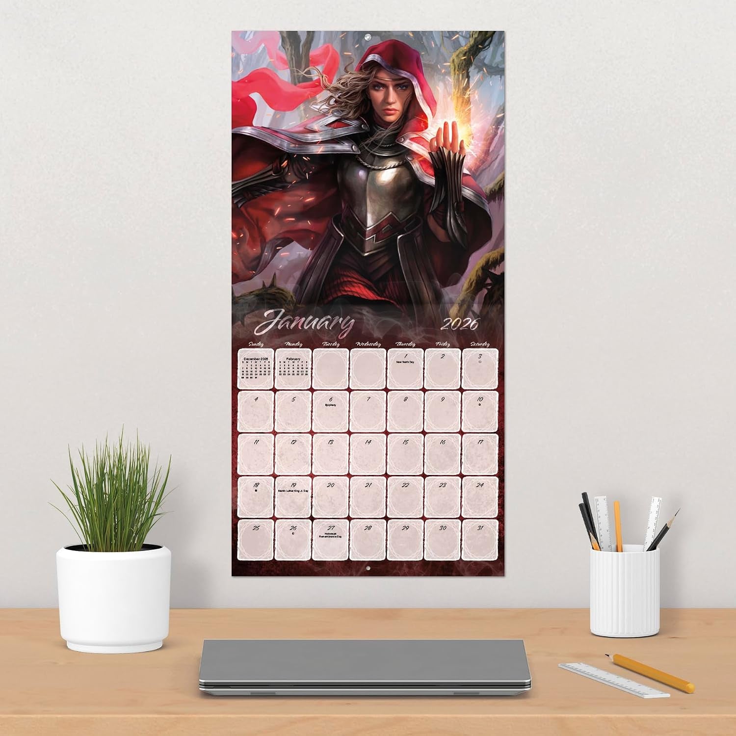 2026 Magic the Gathering Wall Calendar