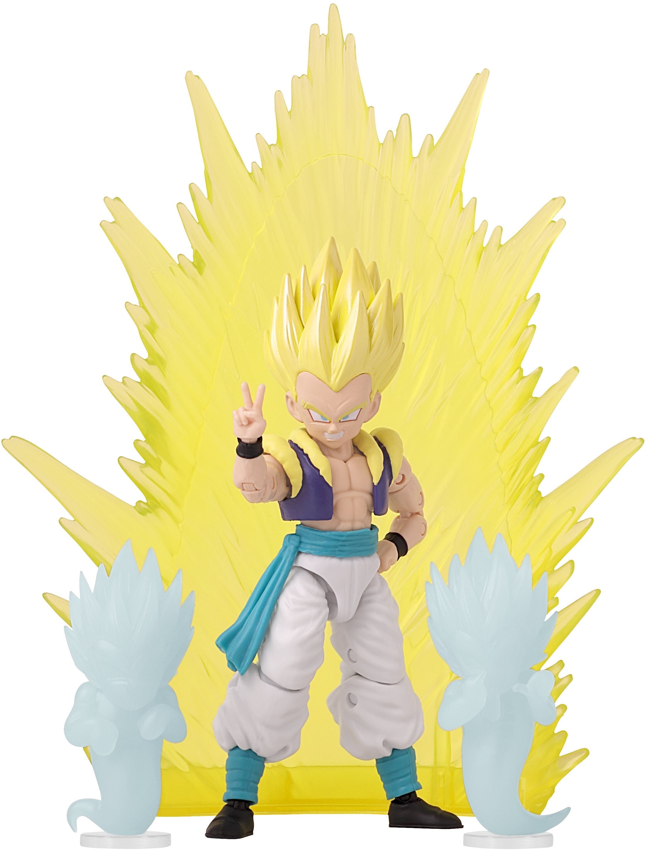 - Dragon Ball Super - Super Saiyan Gotenks, Power up Pack 6.5" Action Figure Set