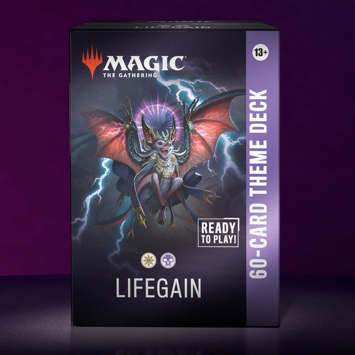 Magic: the Gathering 60-Card Theme Deck - Lifegain (1 Ready-To-Play Deck, 1 Deck Box, 5 Tokens)