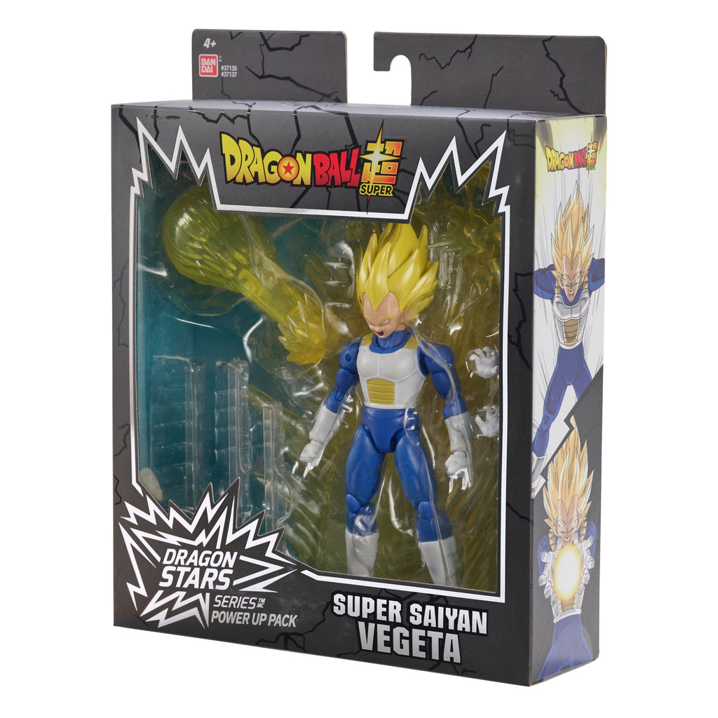 - Dragon Ball Super - Super Saiyan Vegeta, Power up Pack 6.5" Action Figure Set