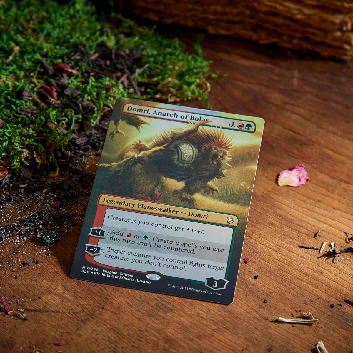 Bloomburrow Commander Deck - Animated Army (100-Card Deck, 2-Card Collector Booster Sample Pack + Accessories)