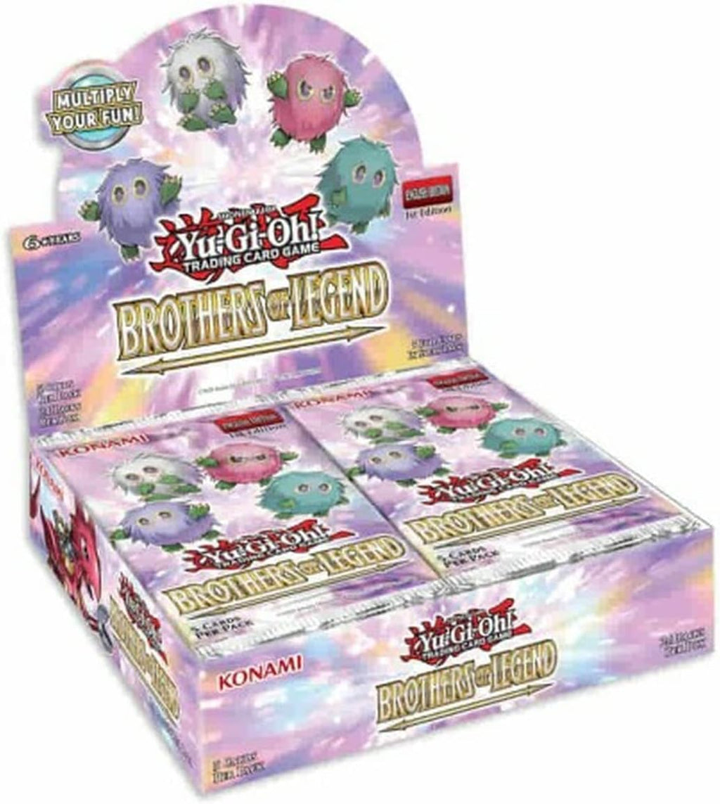 Yugioh Brothers of Legend 2021 Booster Box - 24 Packs of 5 Cards