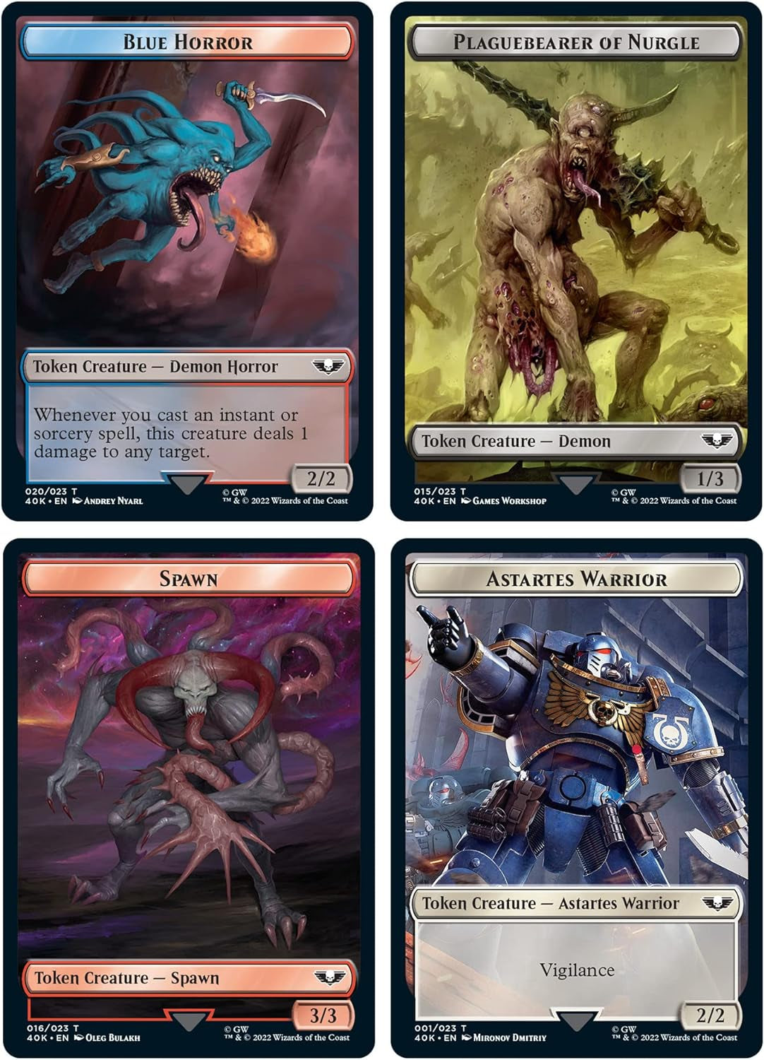 Magic: the Gathering Universes Beyond: Warhammer 40,000 Commander Deck – the Ruinous Powers