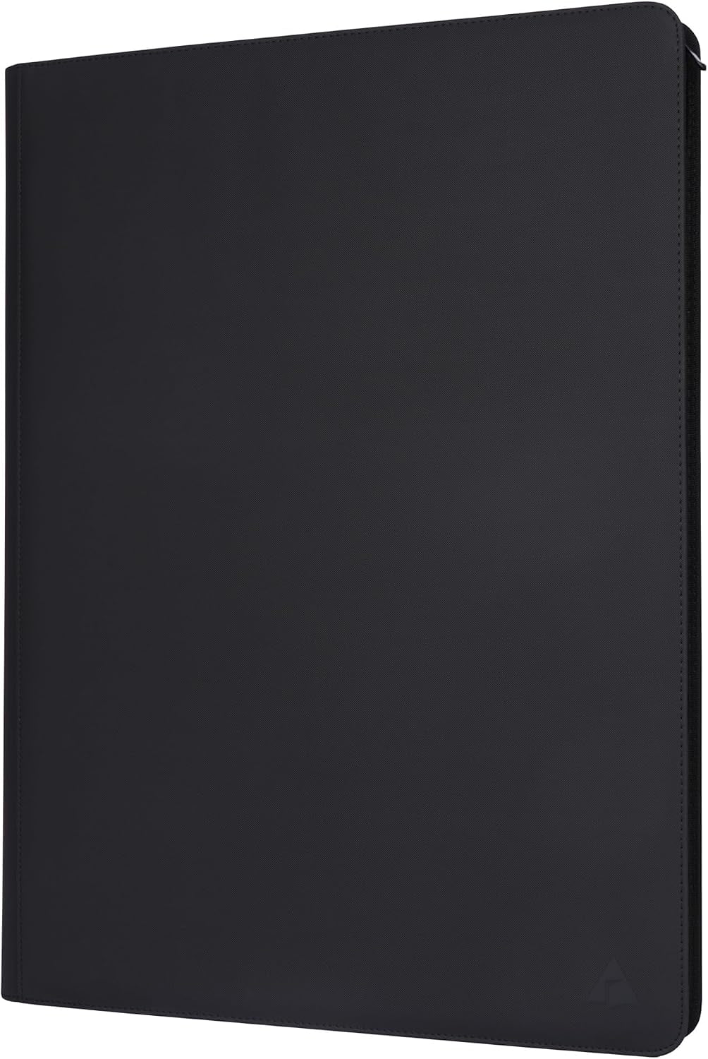 36-Pocket Ringless Trading Card Binder - Holds 2304 Sleeved Cards, Side-Loading Black Pages, Water-Resistant Zipper Album for TCG & Sports