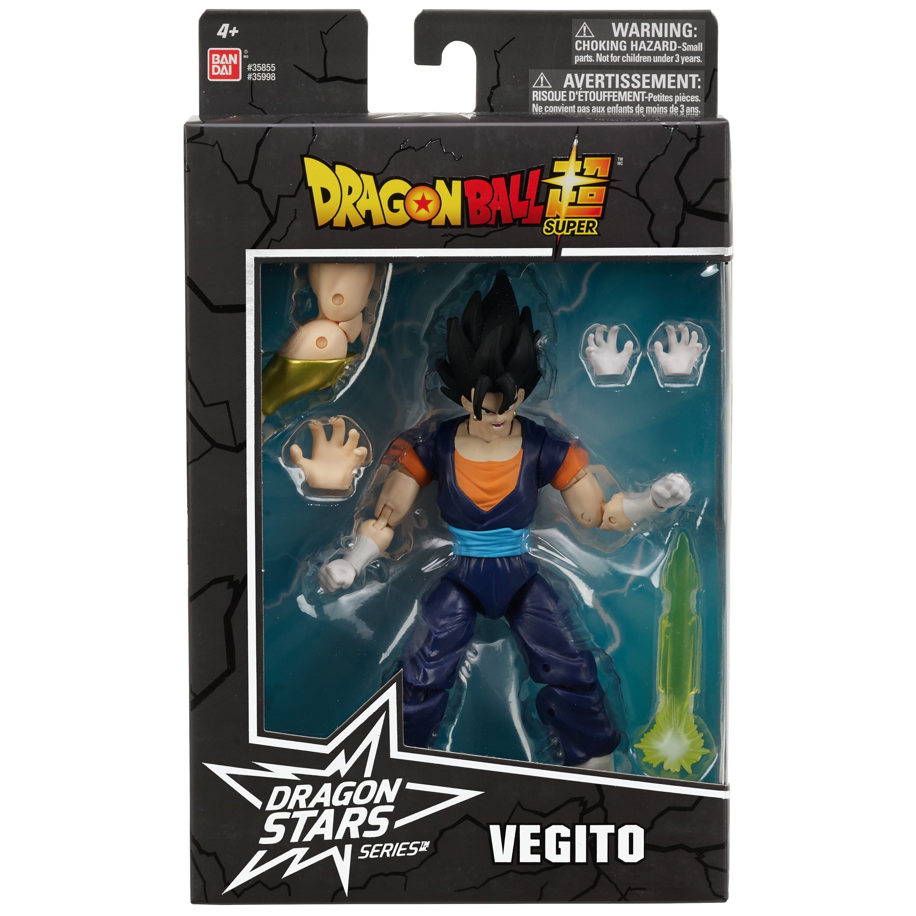 - Dragon Ball Super - Vegito, 6.5" Action Figure
