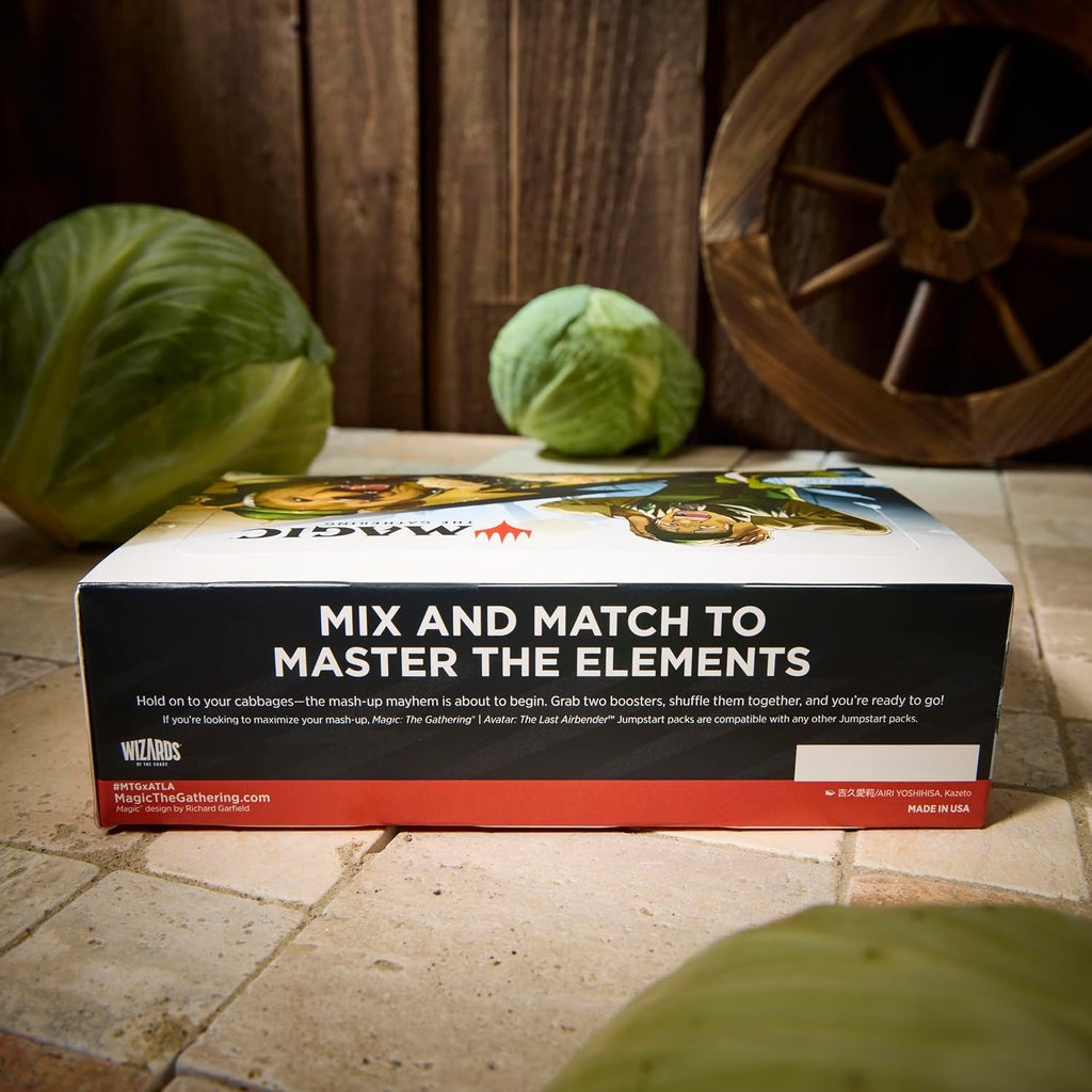 Magic: the Gathering | Avatar: the Last Airbender Jumpstart Booster Box | 24 Packs | 2-Player Card Game