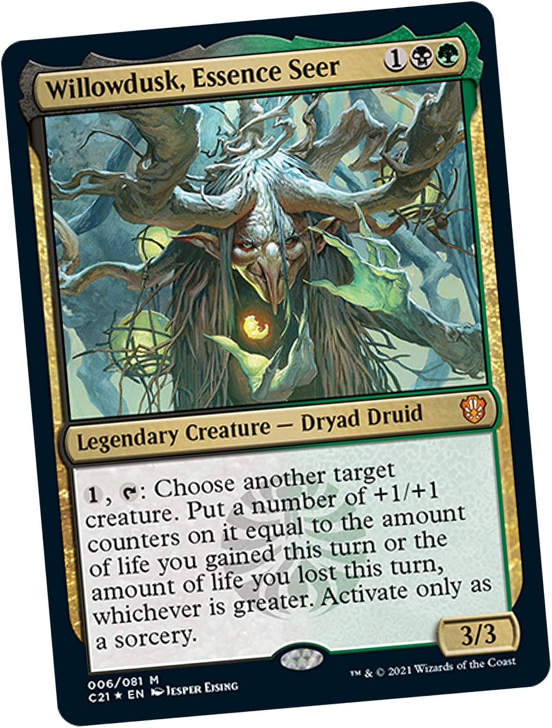 Magic: the Gathering Strixhaven Commander Deck – Witherbloom Witchcraft (Black-Green)