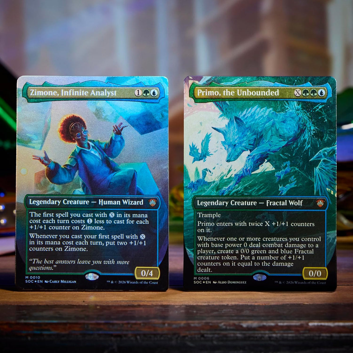 Magic: the Gathering Secrets of Strixhaven Commander Deck - Quandrix Unlimited (100-Card Deck, Deck Box + Accessories)