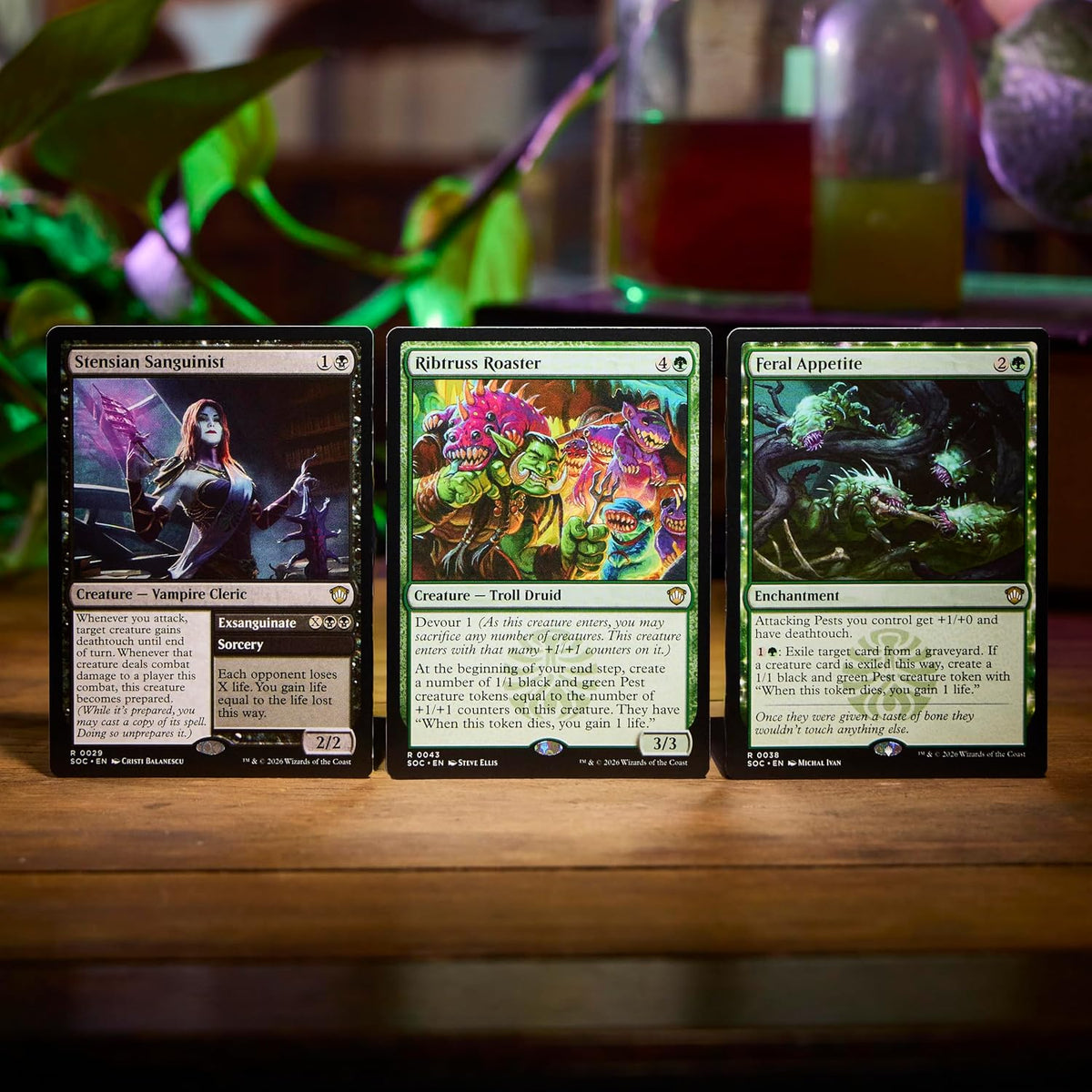 Magic: the Gathering Secrets of Strixhaven Commander Deck - Witherbloom Pestilence (100-Card Deck, Deck Box + Accessories)