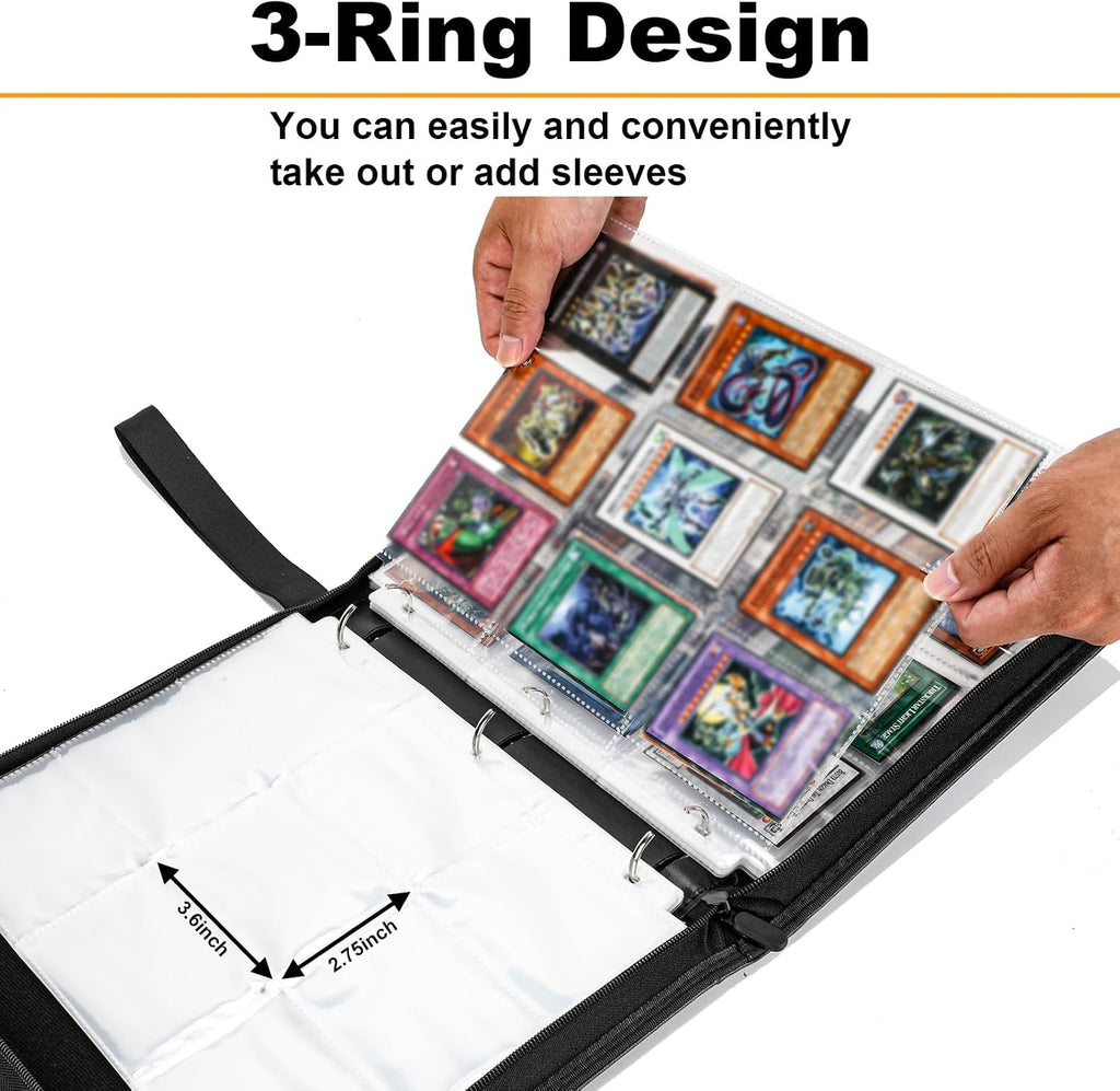 990 Large Capacity Card Binder for Y-G-O,TCG Trading Cards