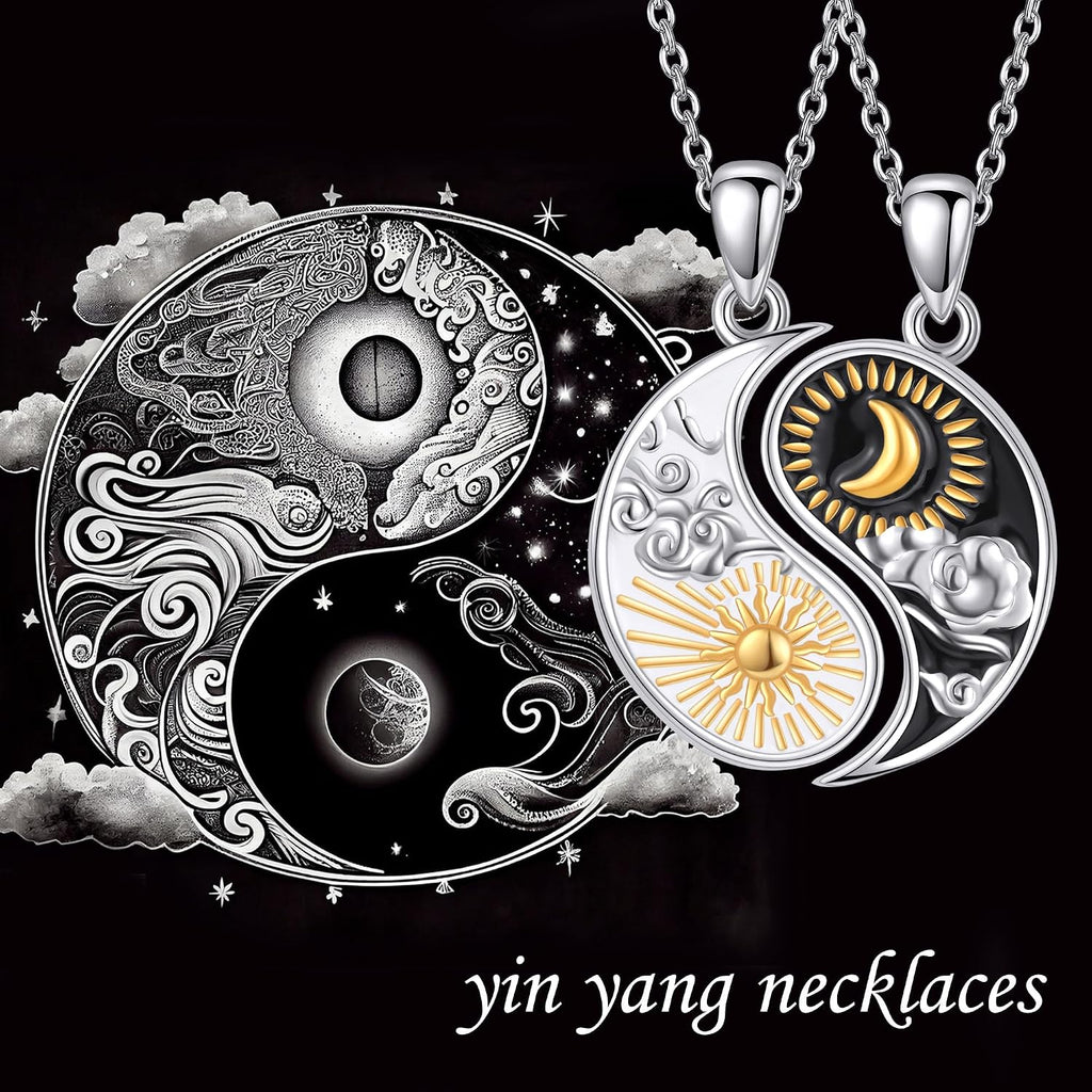 Star of David/Celtic Cross/Matching Couples/Music Note/Horseshoe Pendant Necklace S925 Sterling Silver Jewelry Gifts for Women Girls